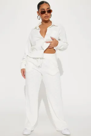 Always Confident Pant Set - Cream