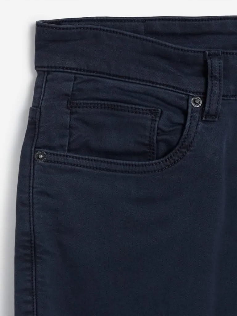 Ascot Dark Blue Relaxed Fit Jeans