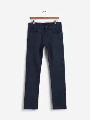 Ascot Dark Blue Relaxed Fit Jeans