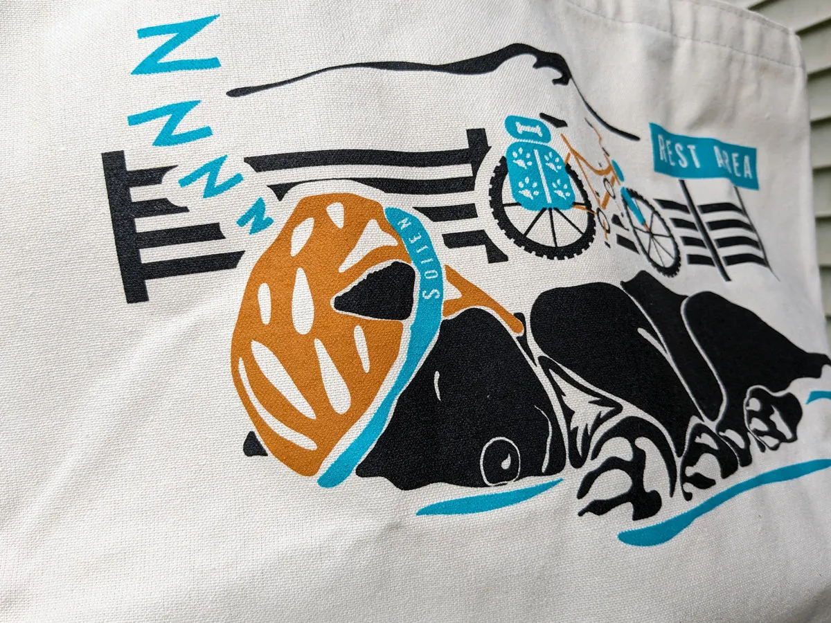 Bike Pup Tote Bag