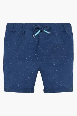 Boys Shorts 3pommes Speckled Navy (Size 11-12Y left)