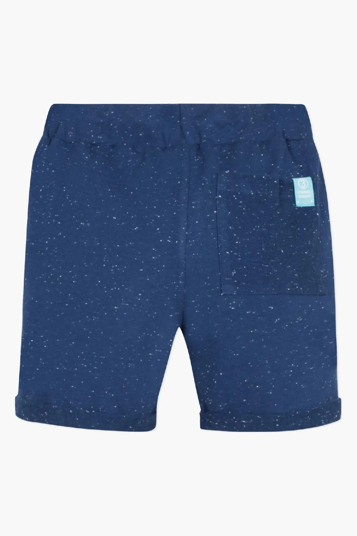 Boys Shorts 3pommes Speckled Navy (Size 11-12Y left)