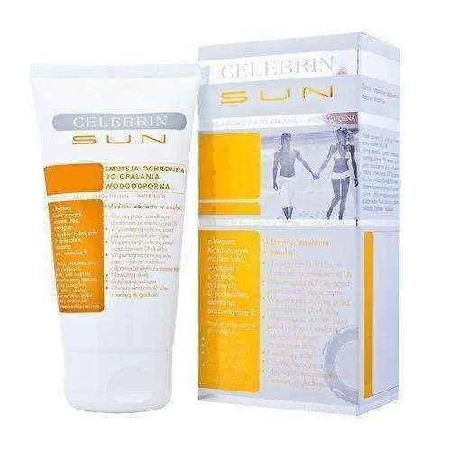 CELEBRIN SUN EMULSION Protective lotion SPF30 150ml, sunscreen lotion