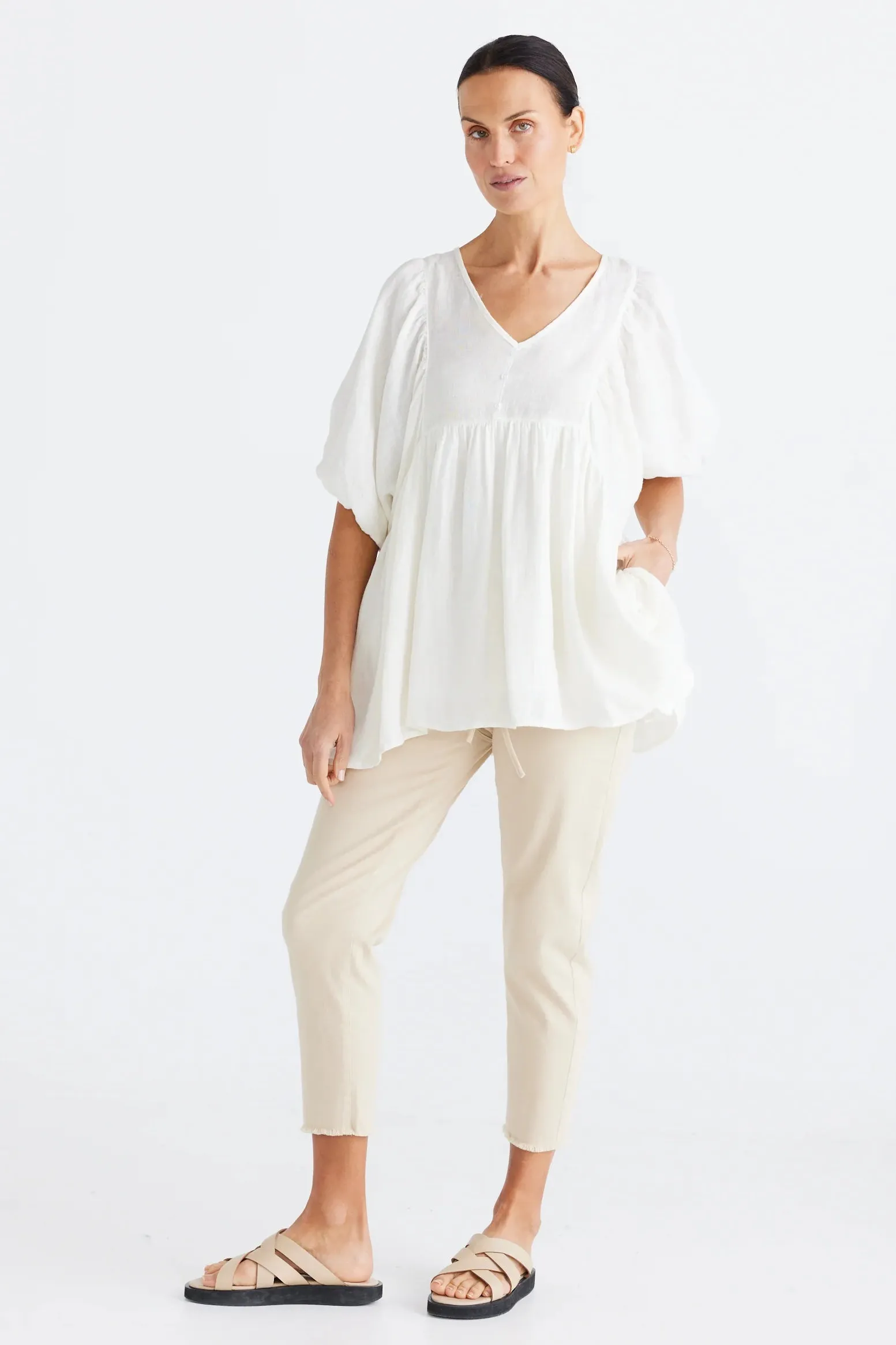 Ciao Bella Top in White