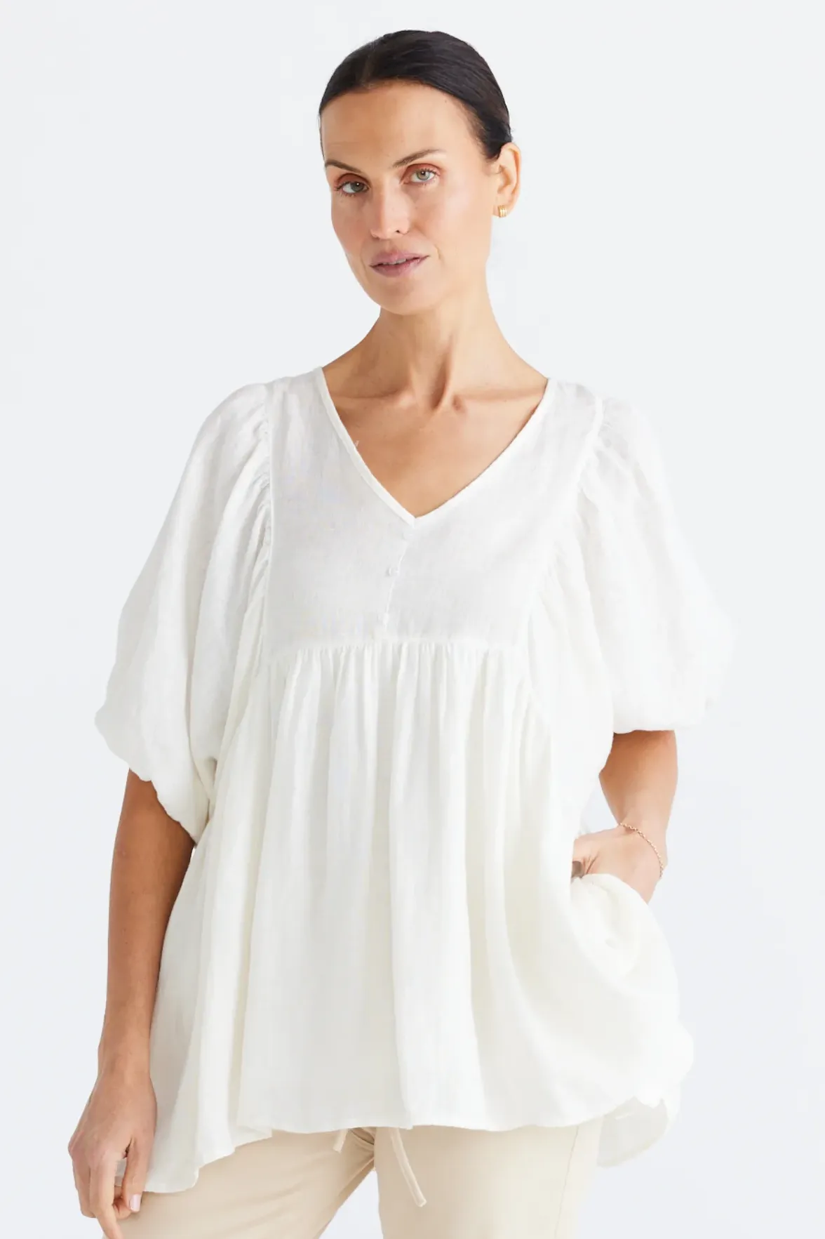 Ciao Bella Top in White