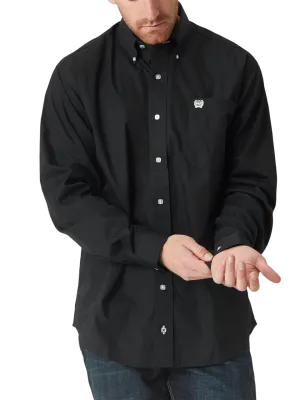 Cinch Men's Classic Fit Black Shirt