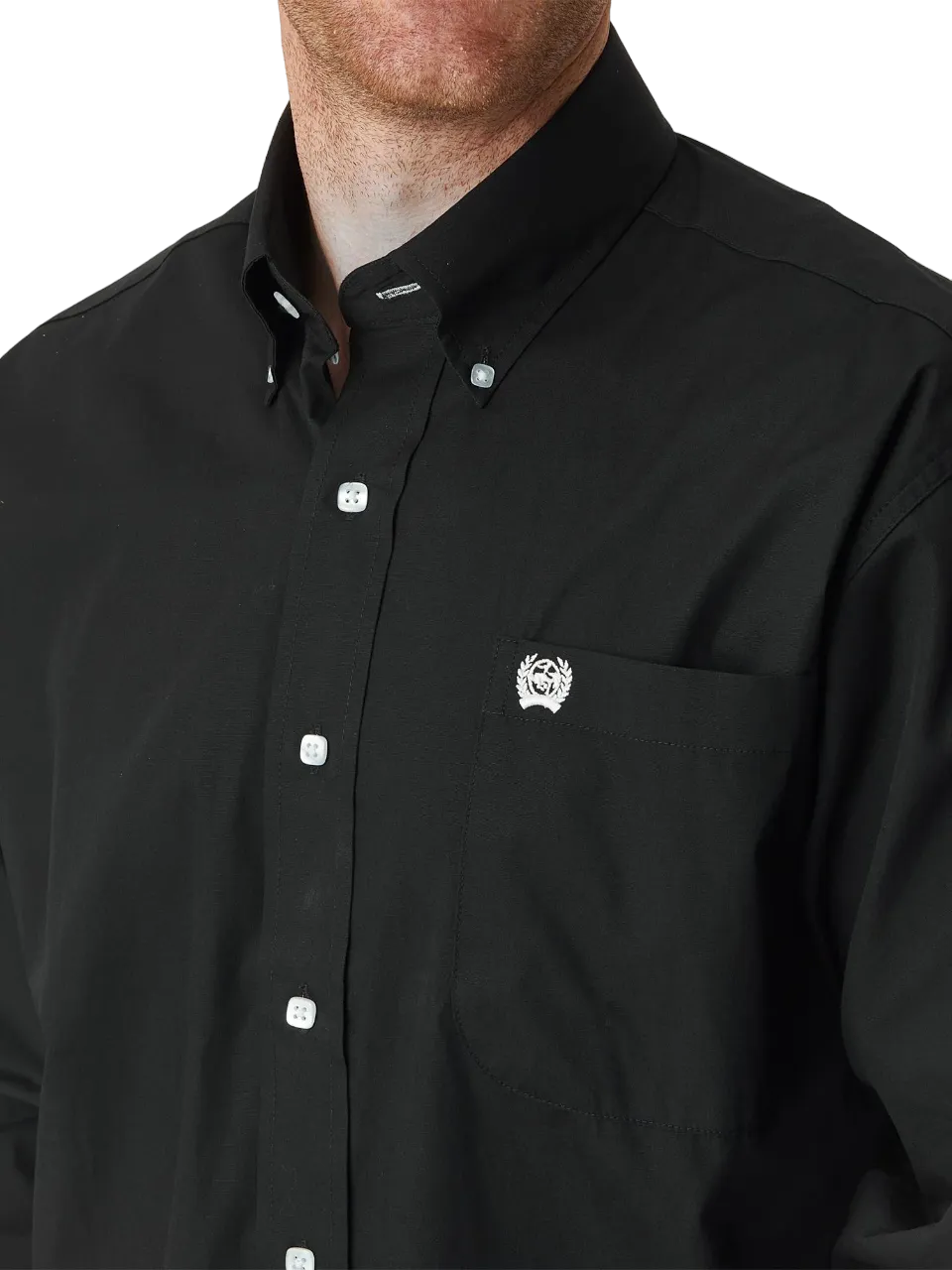 Cinch Men's Classic Fit Black Shirt