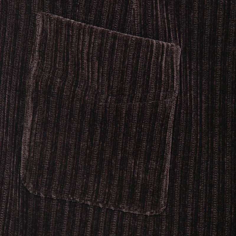 Dark Brown Velvet Pants