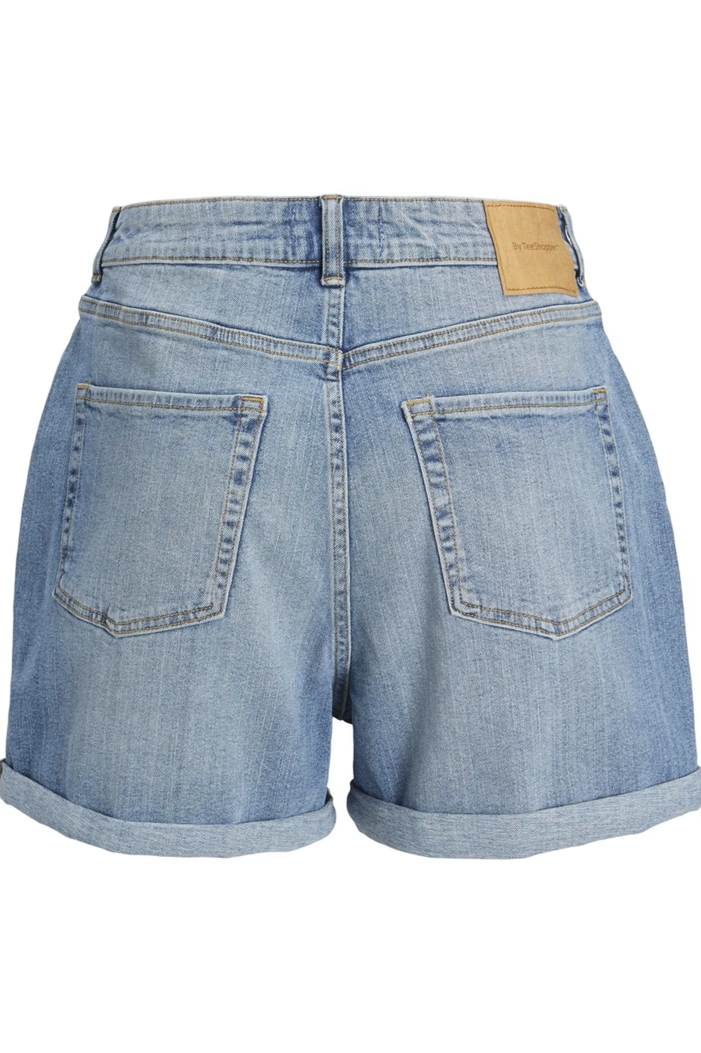 Denim Shorts - Medium Blue Denim