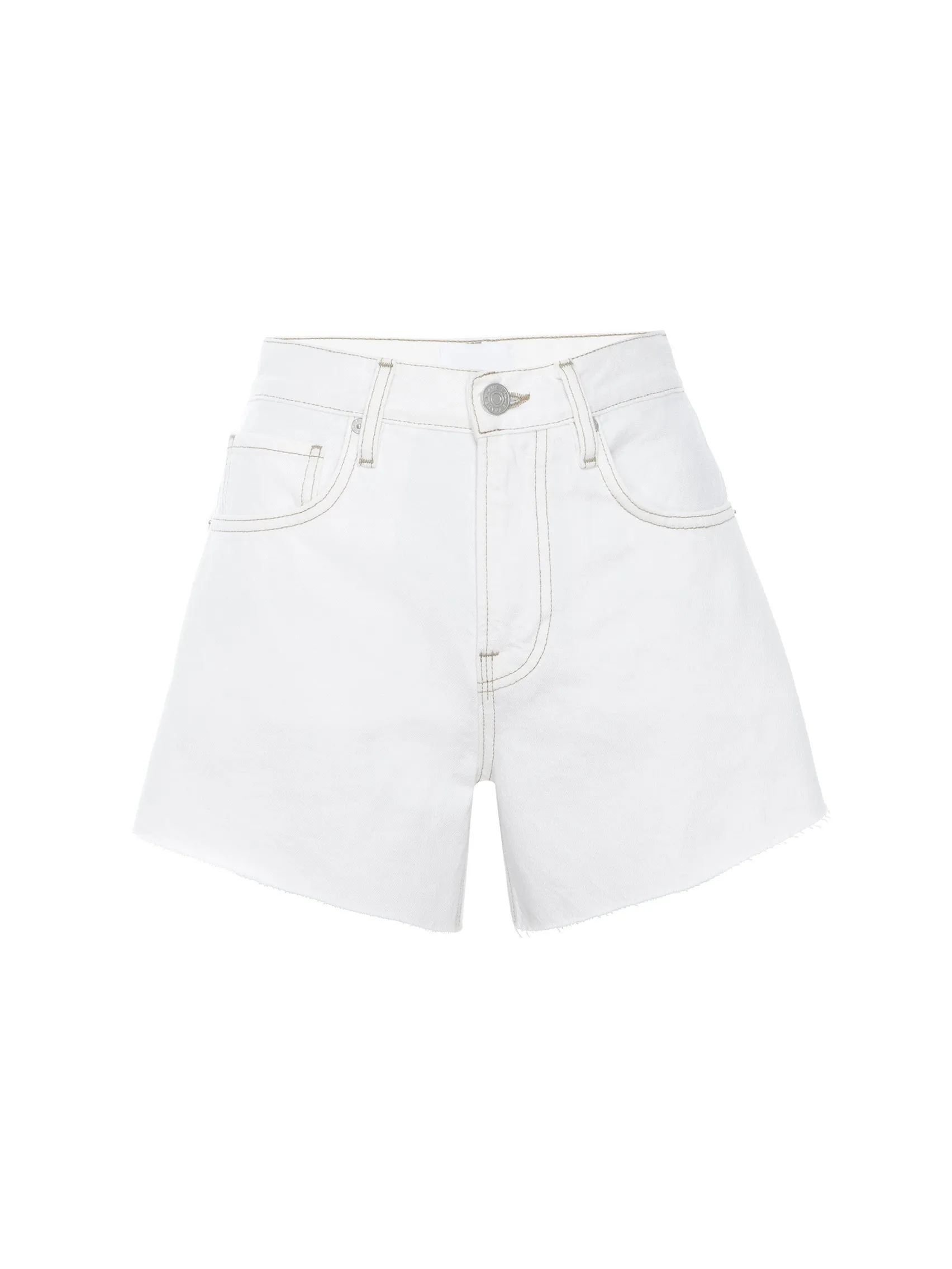 Fr728 Le Super High Denim Short - Au Natural Clean