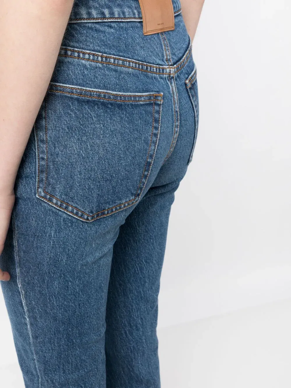 High-Rise Jean In Comfort Stretch Denim