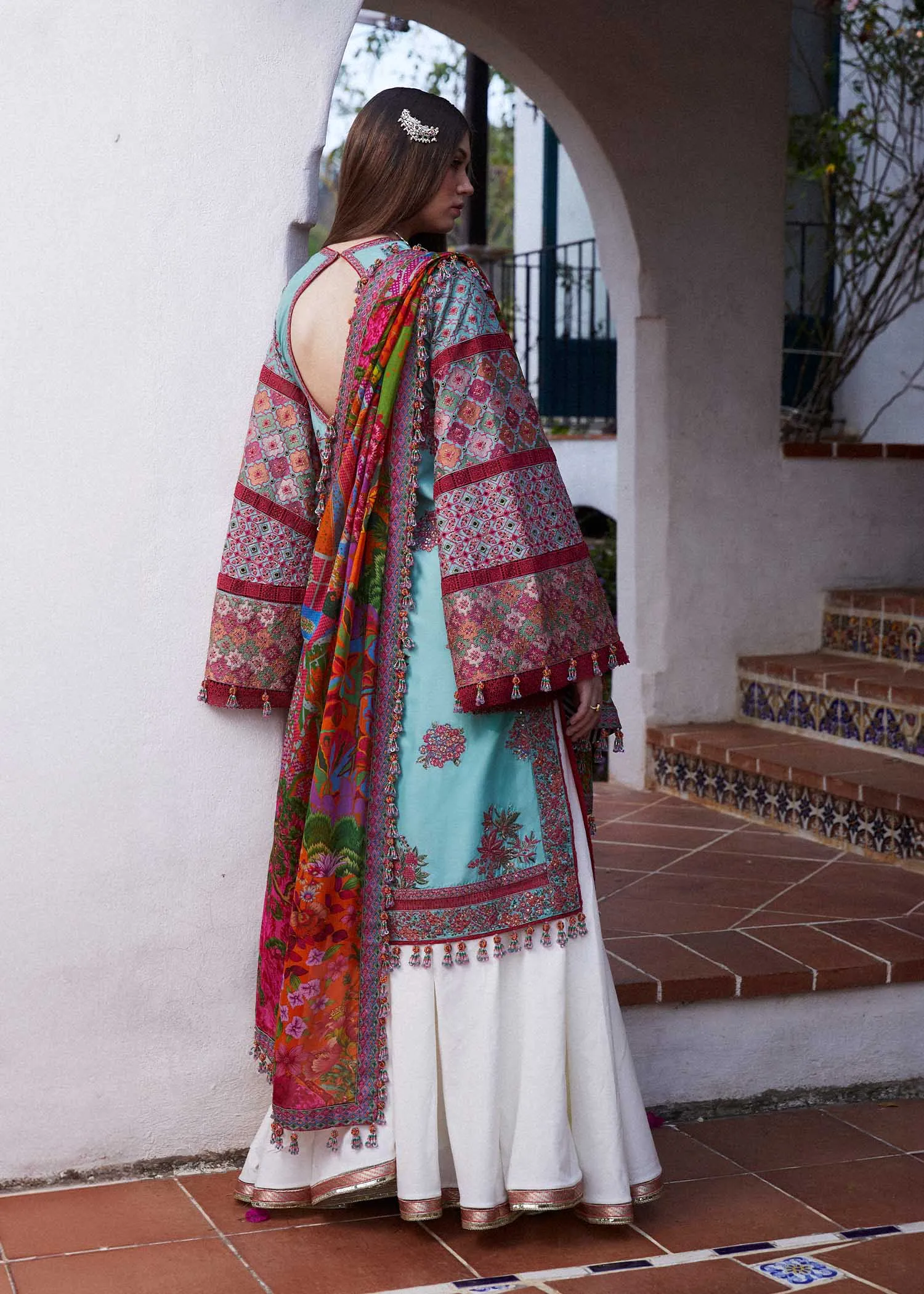 Hussain Rehar Eid Luxury Lawn Collection – FLORET