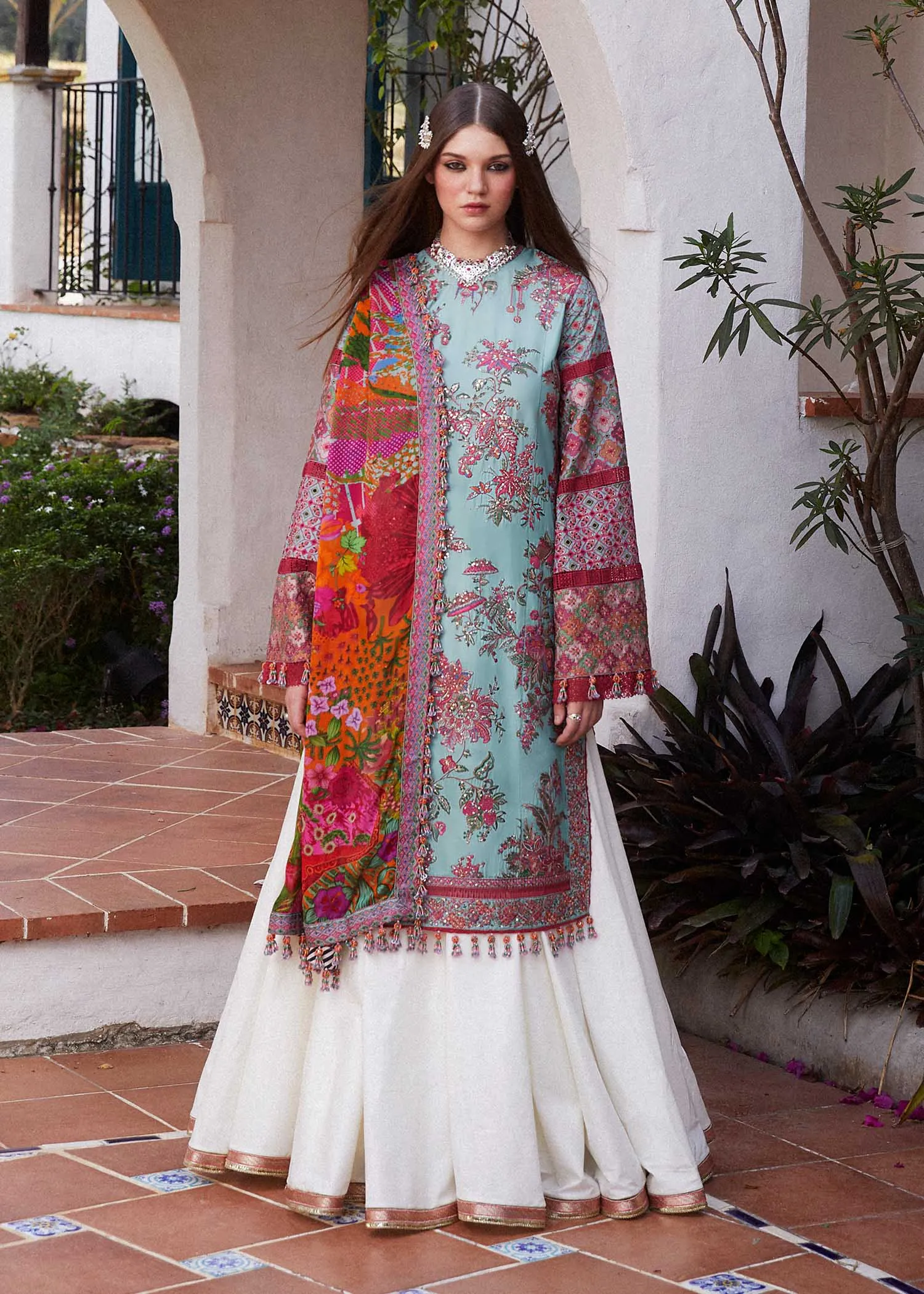 Hussain Rehar Eid Luxury Lawn Collection – FLORET