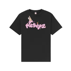 Ketnipz Ice Cream Black Tee