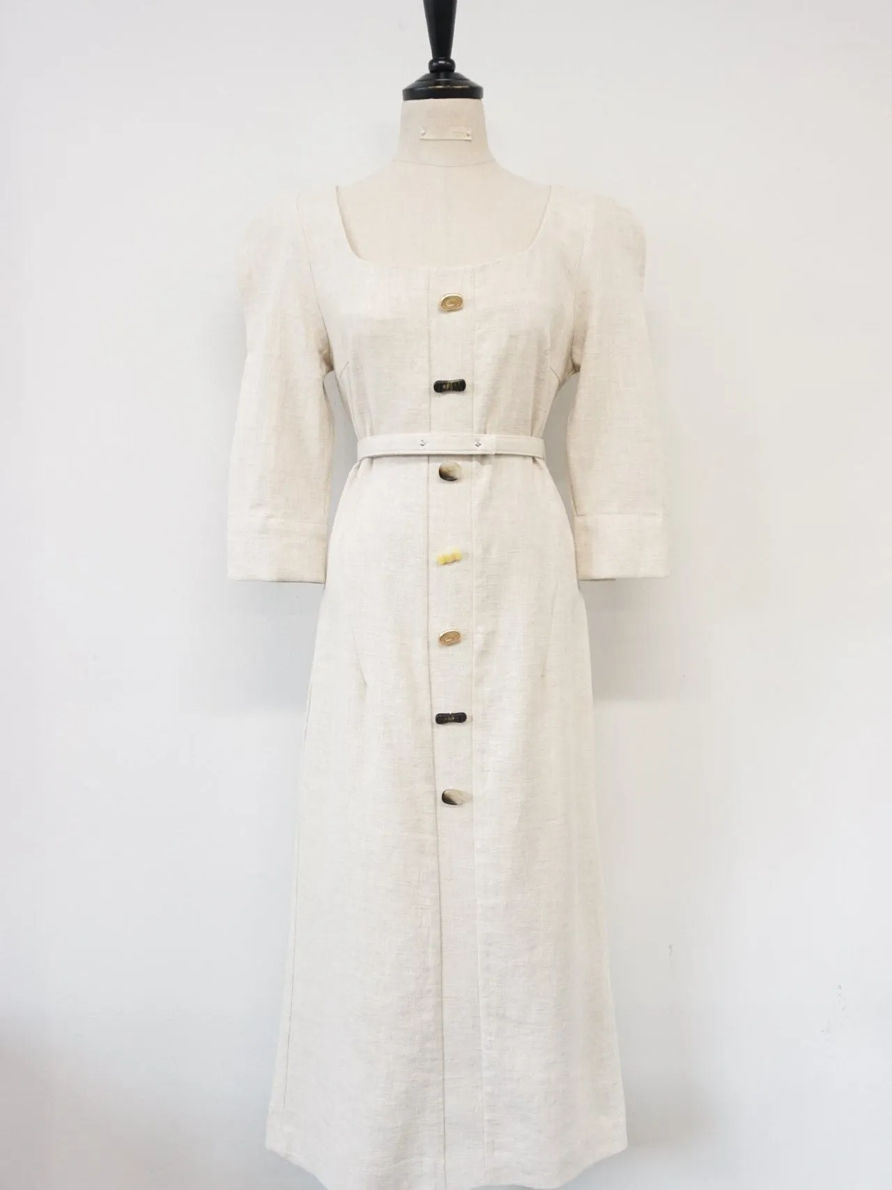 LEONIA LINEN DRESS