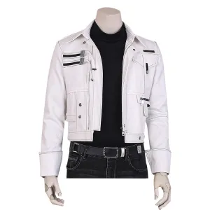 Love and Deep Space Xavier Black and White Coat Belt Cosplay Costume