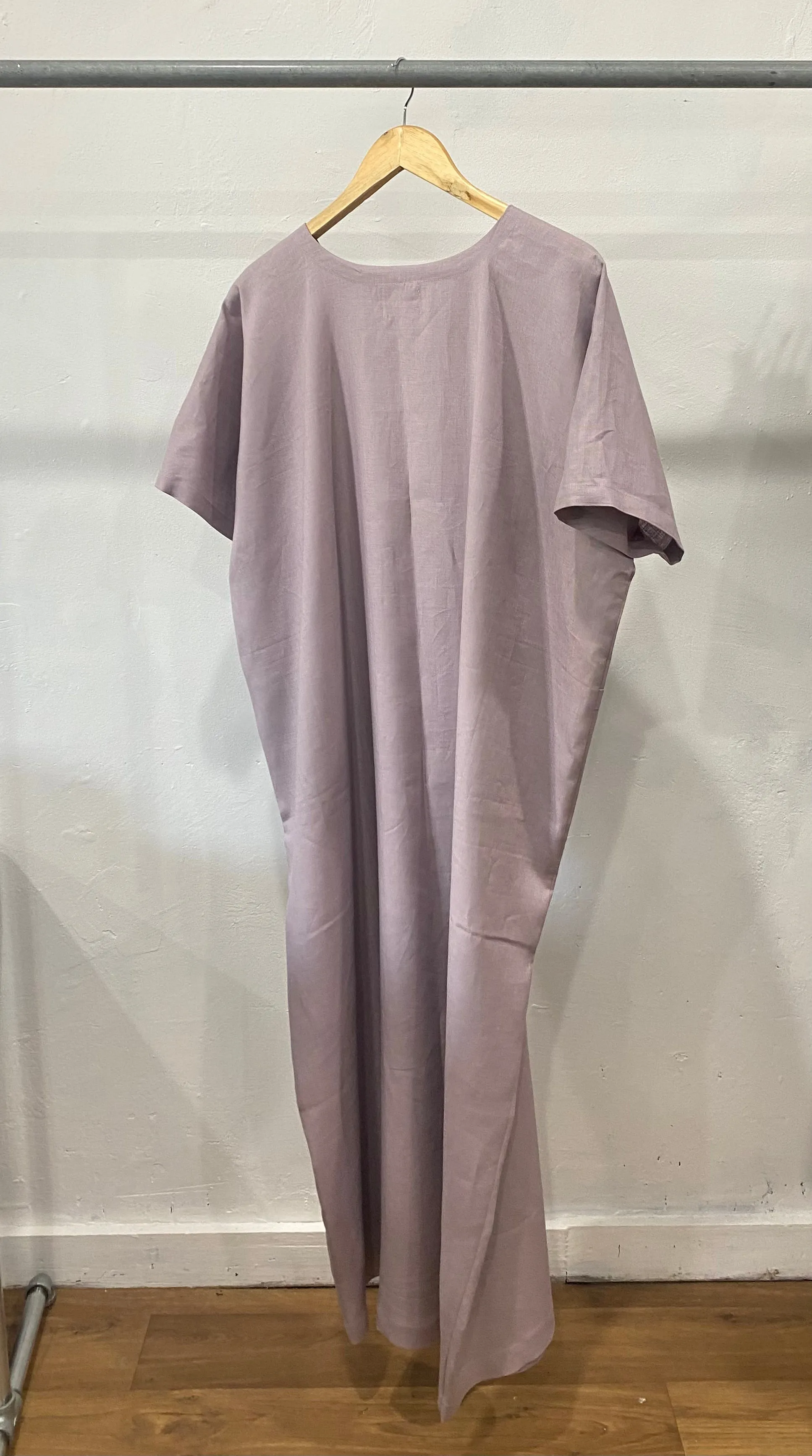 Mama Dress by in Lavender Linen by Papa Clothing