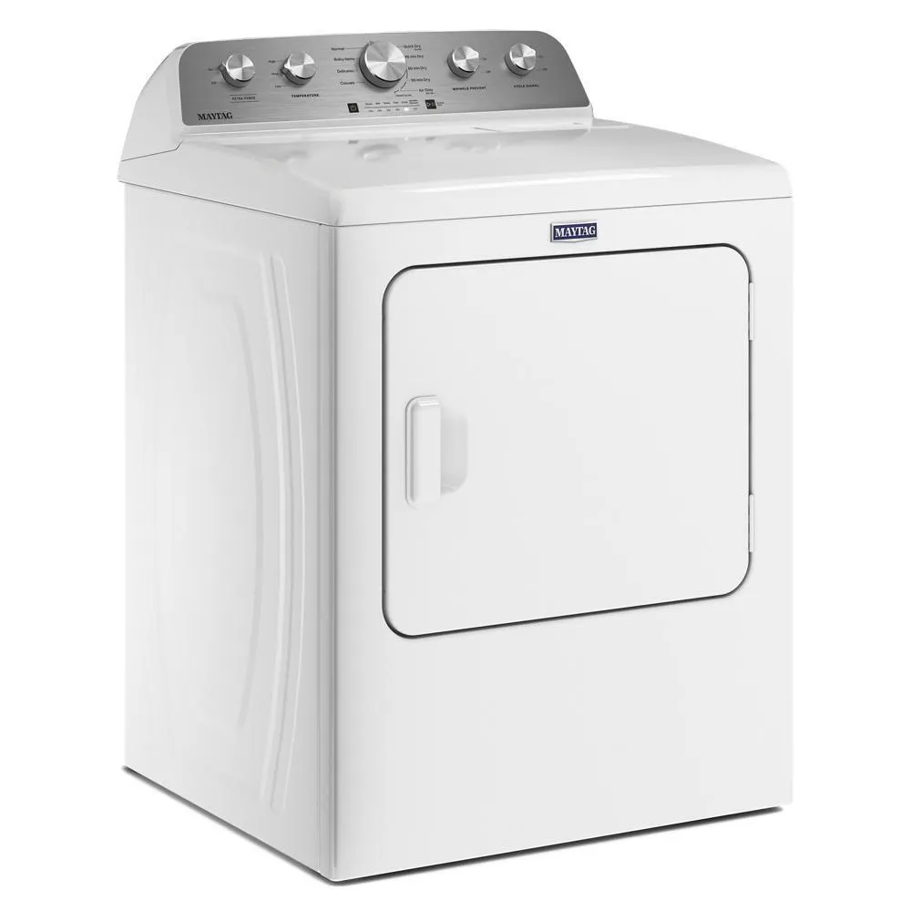 Maytag MGD5030MW Top Load Gas Dryer with Extra Power - 7.0 cu. ft.