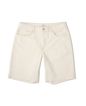 Men's Canvas Shorts Natty White