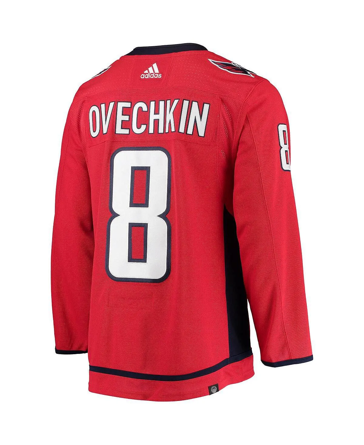 Men's T-shirt Adidas Alexander Ovechkin Washington Capitals Home Size 56/60, red