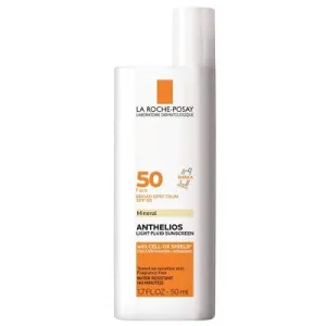 Open Box - La Roche-Posay Anthelios Ultra-Light Fluid Mineral Face Sunscreen with Zinc Oxide – SPF 50 - 1.7 fl oz