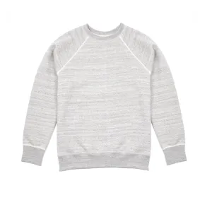 Orslow Loopwheel Sweatshirt in Heather Grey