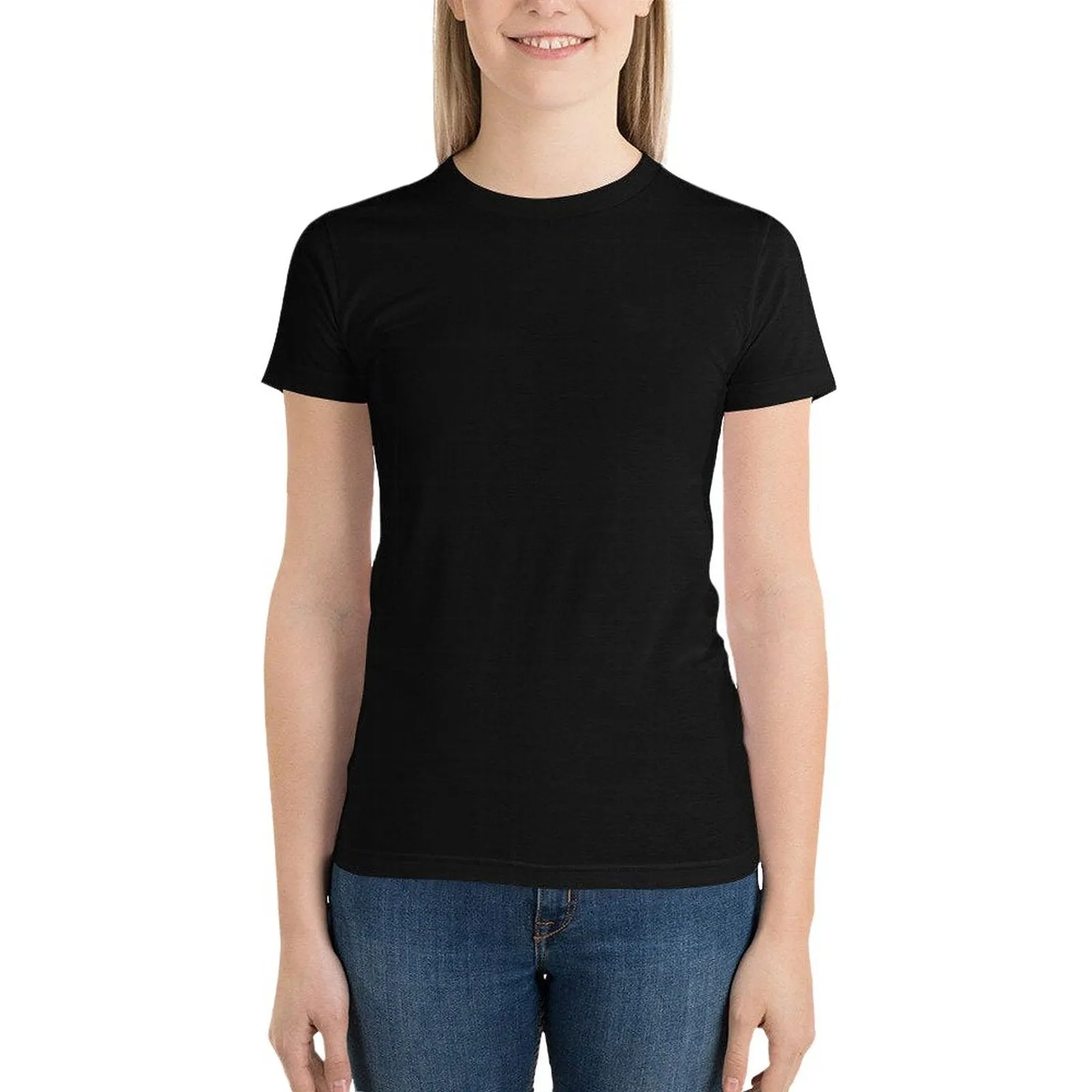 Personalize Your Own 150gsm Women's T-shirt with Short Sleeves Front Print-S to 3XL-Various Colors