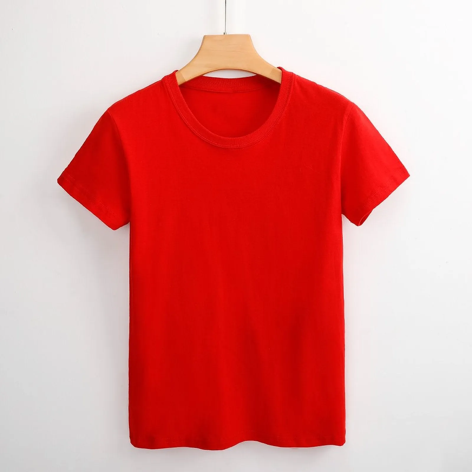 Personalize Your Own 150gsm Women's T-shirt with Short Sleeves Front Print-S to 3XL-Various Colors