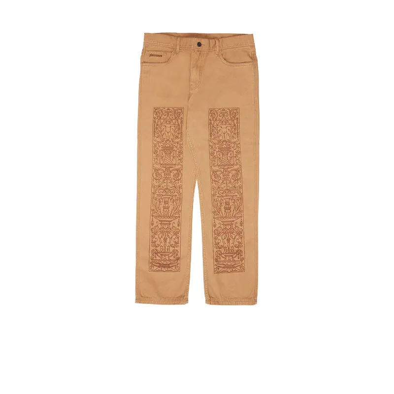 PLEASURES FRICTION WORK PANT TAN P22SP024-TAN