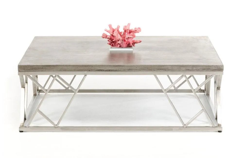 Scape Modern Concrete Coffee Table