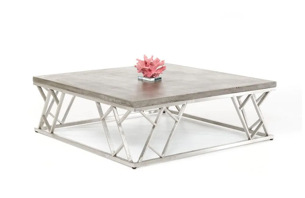 Scape Modern Concrete Coffee Table