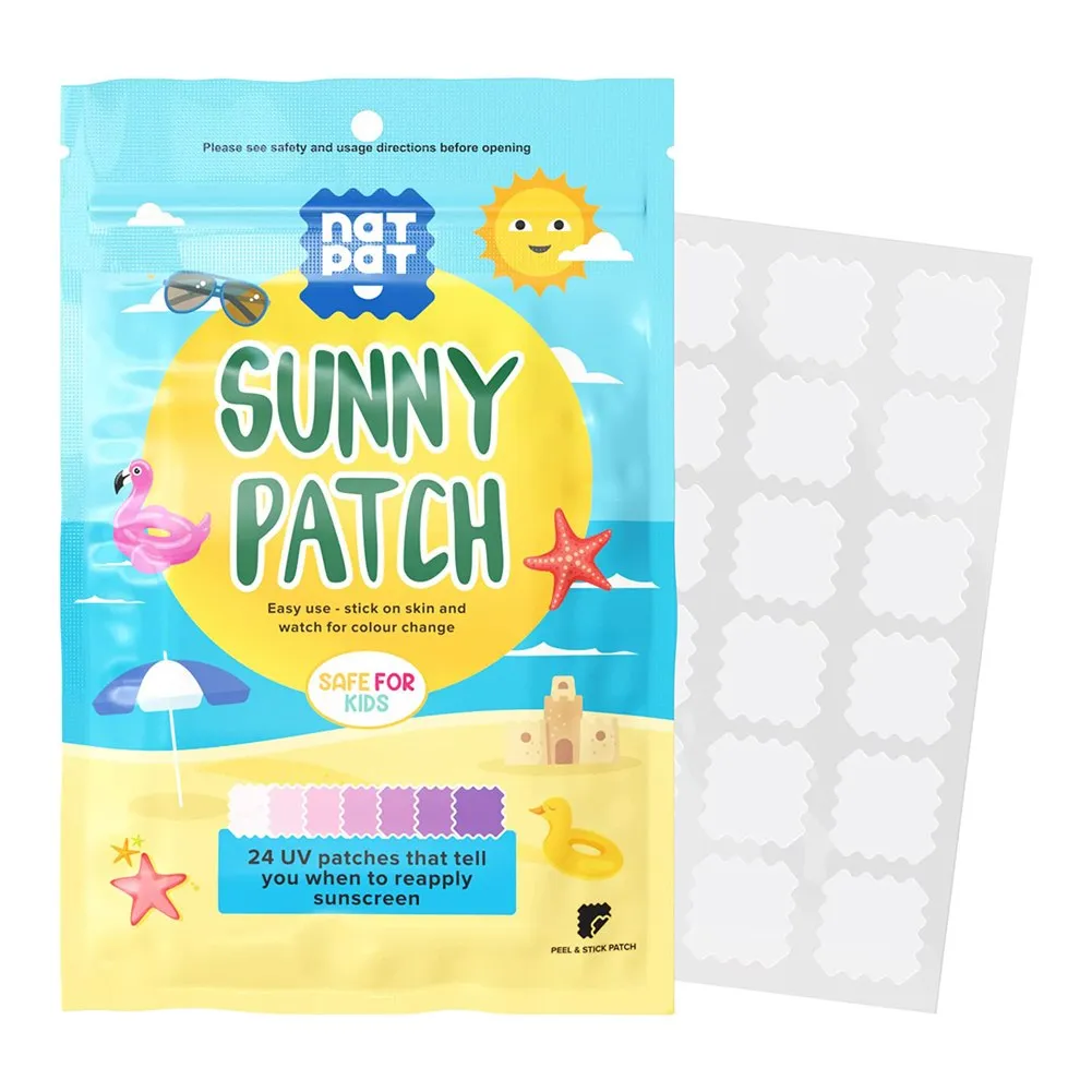 The Natural Patch Co. SunnyPatch UV Detecting Patches - 24 patches