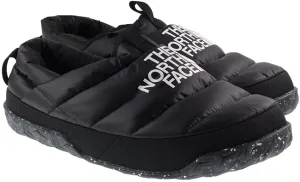 The North Face Mens Nuptse Winter Mules Black White