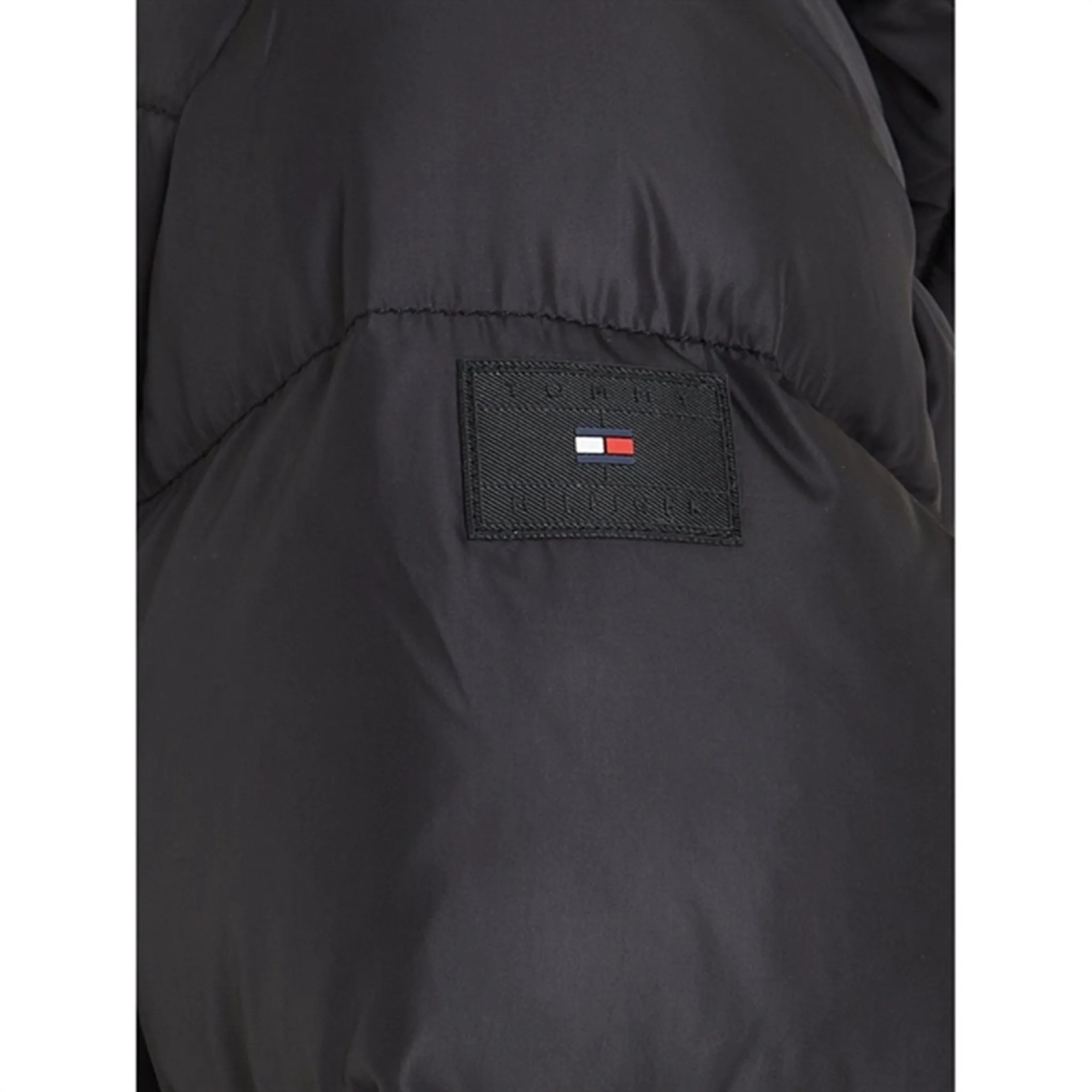 Tommy Hilfiger Long Waisted Down Jacket Black