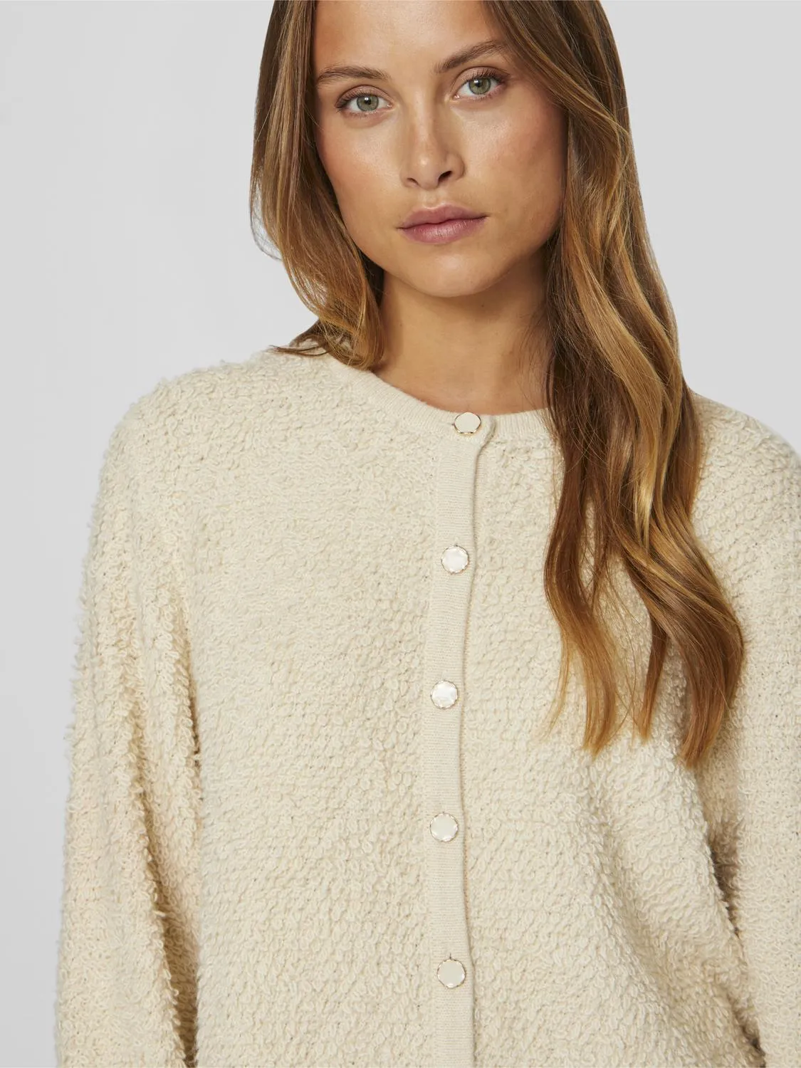 VIPAZA Knit Cardigan - Birch