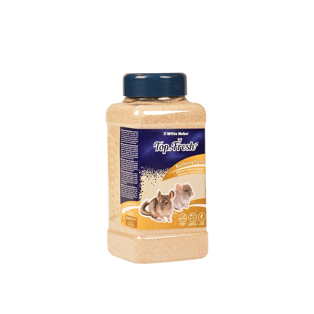 WITTE MOLEN TopFresh Chinchilla Bathing Sand (great for hamster too)