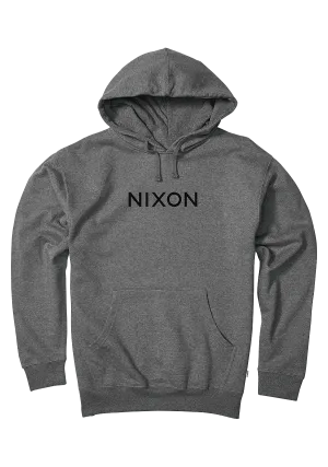 Wordmark Hoodie - Dark Heather Gray