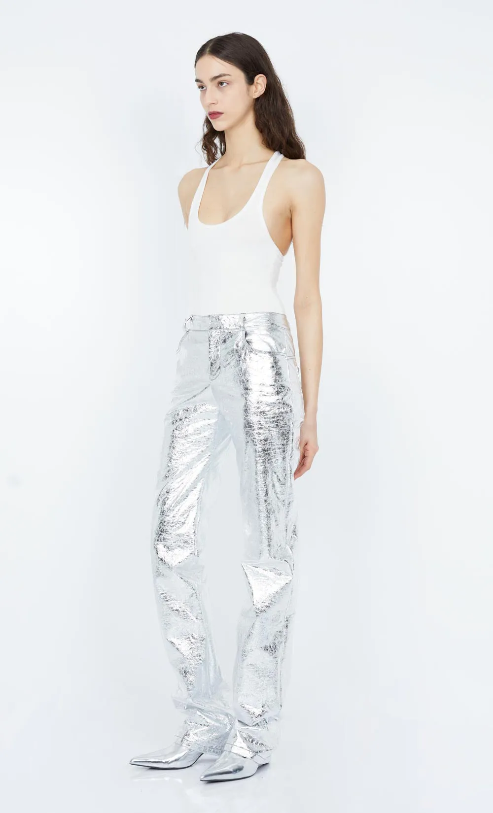 XANTHIA PANT - SILVER